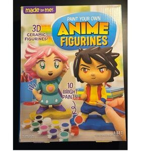 Paint Your Own Anime Figurines Set